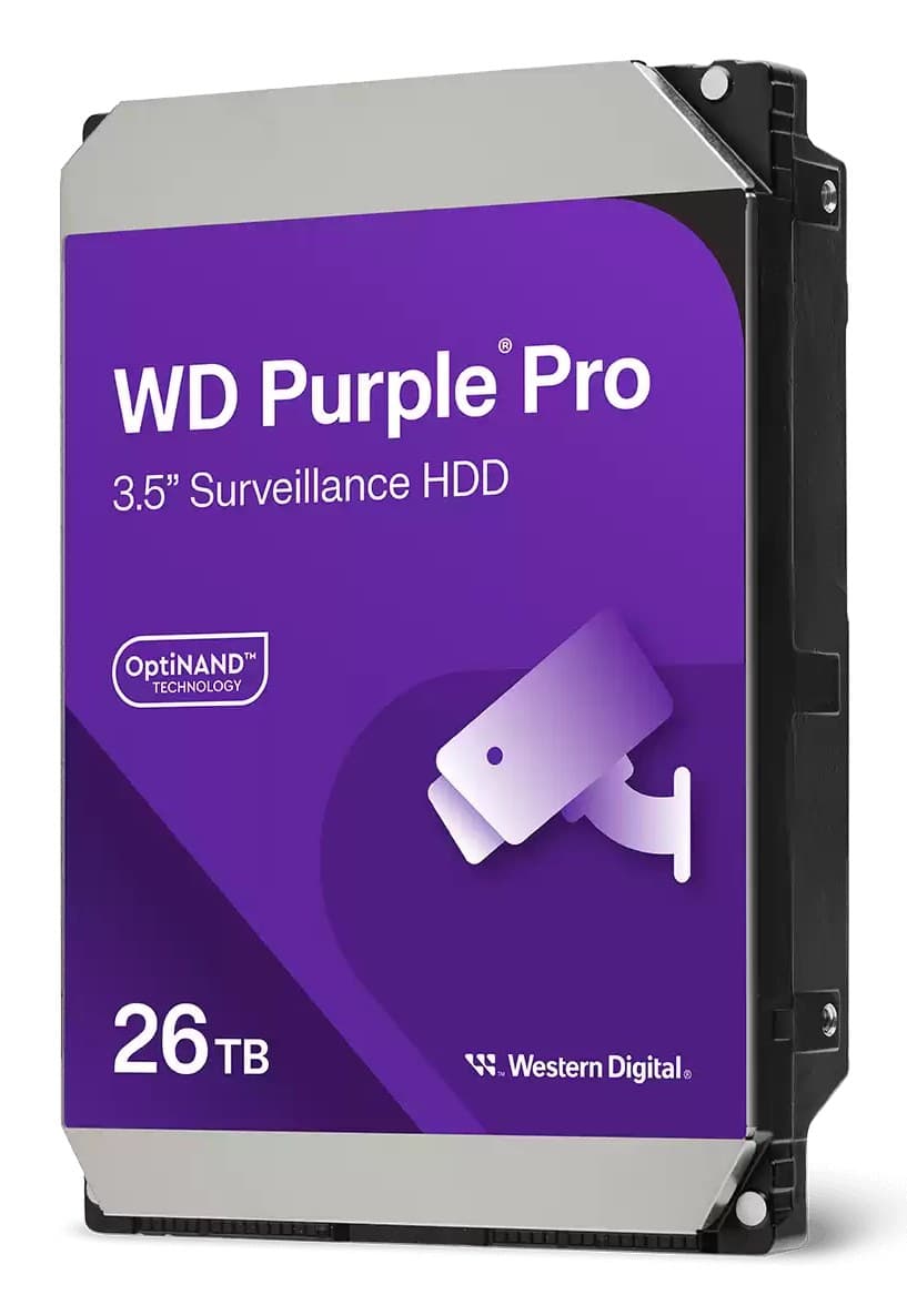 Western Digital Purple Pro WD240PURP internal hard drive 26 TB 7200 RPM 3.5" Serial ATA III - Image 1