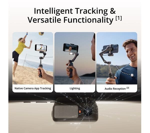 DJI Osmo Mobile 7P Gimbal Silver/Grey - Image 3