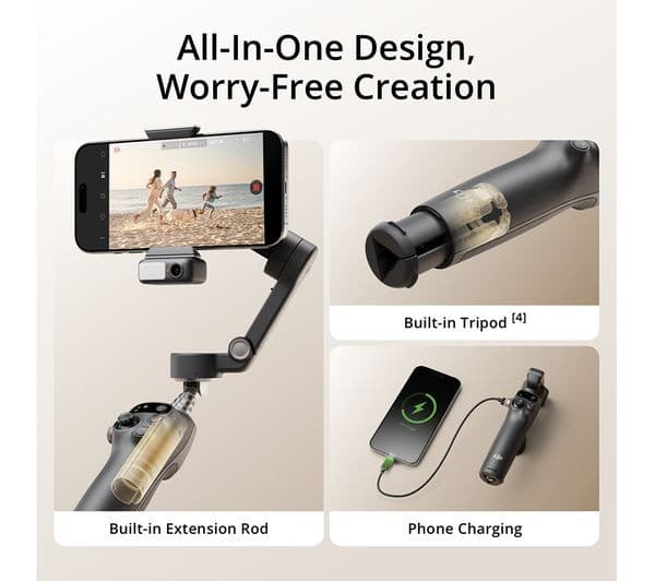 DJI Osmo Mobile 7P Gimbal Silver/Grey - Image 6