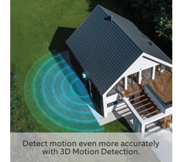 Ring Spotlight Cam Pro Battery Security Camera White - Image 2