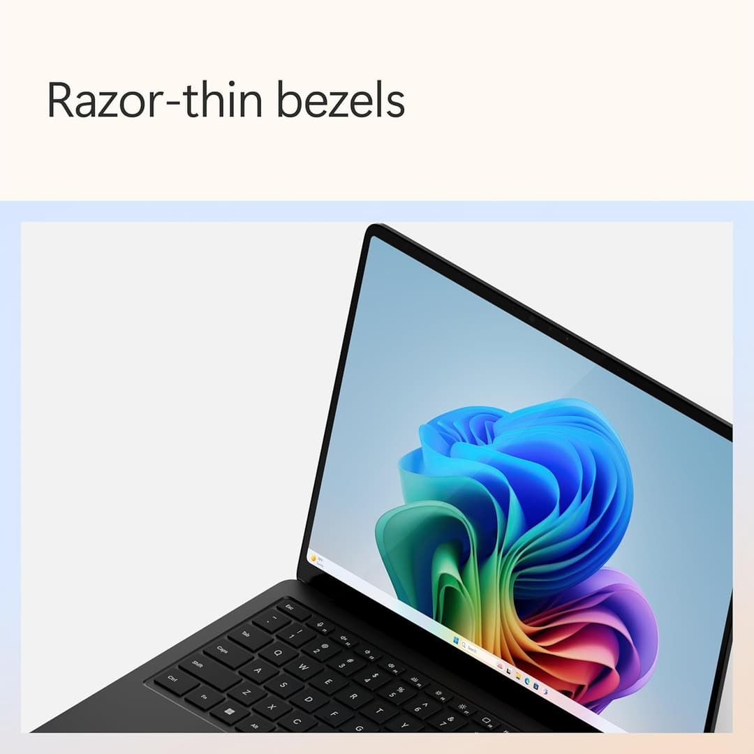 Microsoft Surface Laptop Snapdragon X Elite 16GB 512GB Black - Image 2