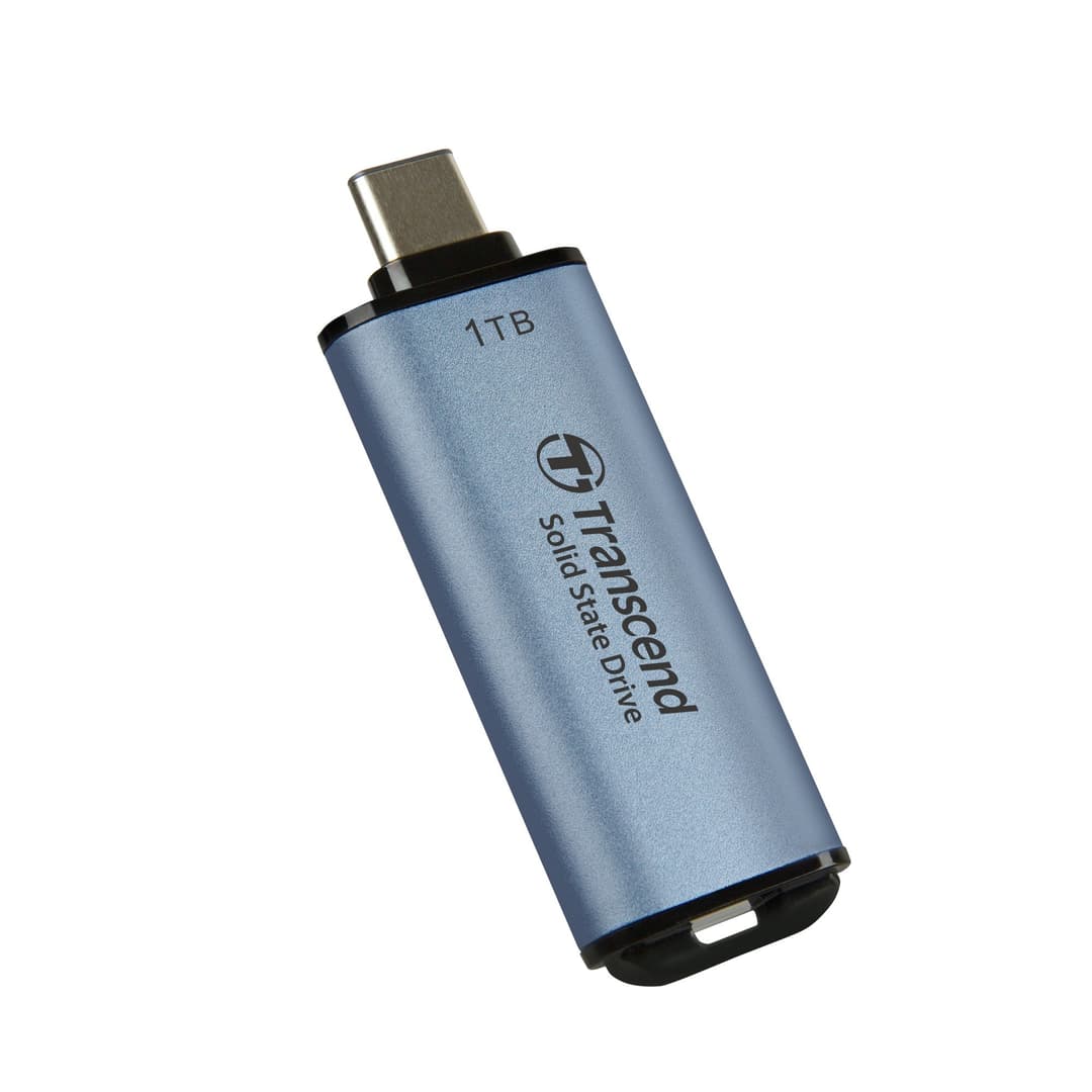 1TB Transcend ESD300 Portable SSD USB Type-C Sky Blue - Image 2