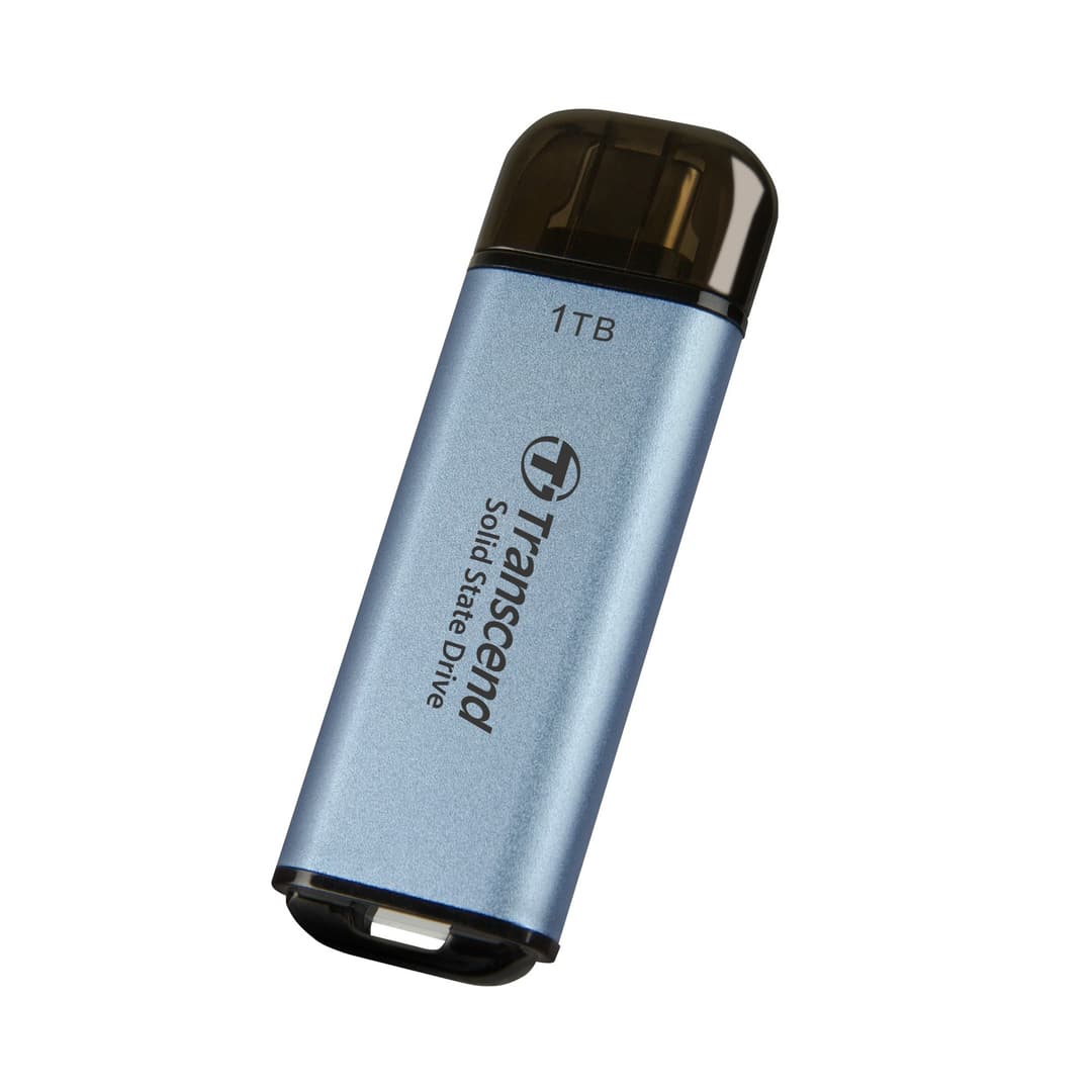 1TB Transcend ESD300 Portable SSD USB Type-C Sky Blue - Image 3