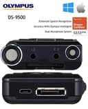 Olympus DS-9500 Premium Digital Voice Recorder Kit - Black thumbnail 3