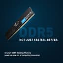 Crucial CT32G56C46U5T memory module 32 GB 1 x 32 GB DDR5 288-pin DIMM ECC thumbnail 2