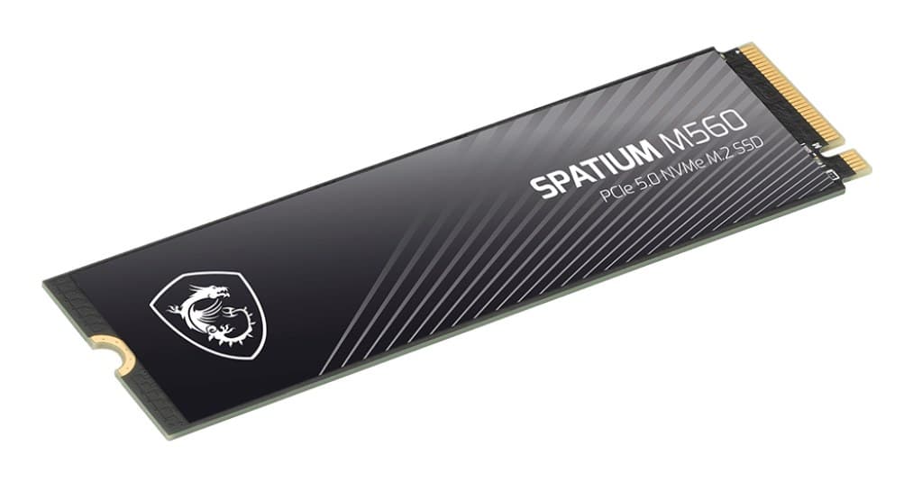 MSI Spatium M560 PCIE 5.0 NVME M.2 2 TB PCI Express 5.0 3D NAND - Image 3