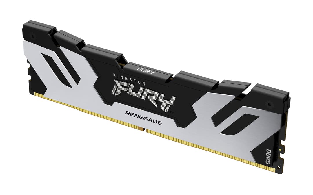 Kingston Technology FURY 16GB 6400MT/s DDR5 CL32 DIMM Renegade Silver - Image 1