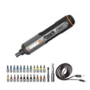 WORX WX240 Cordless Mini Screwdriver - Black thumbnail 1