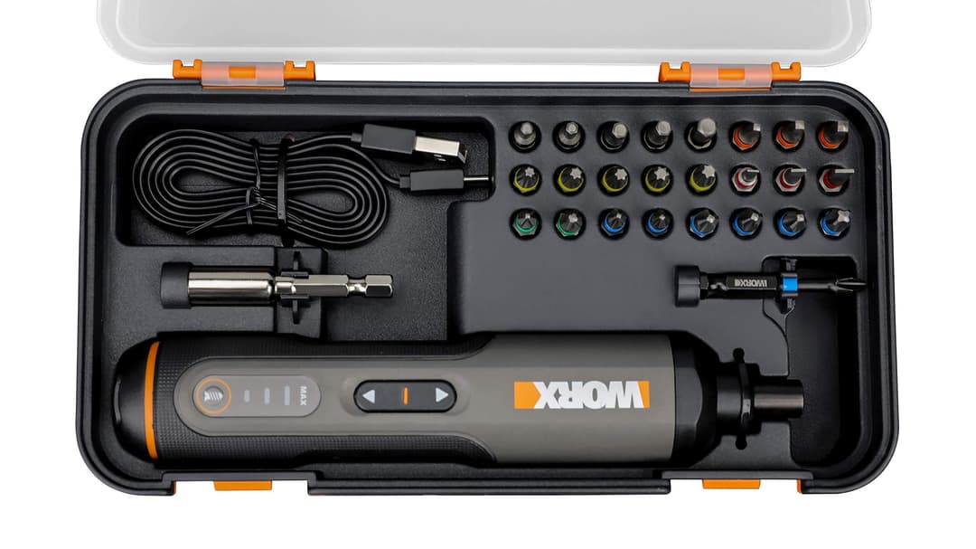 WORX WX240 Cordless Mini Screwdriver - Black - Image 2