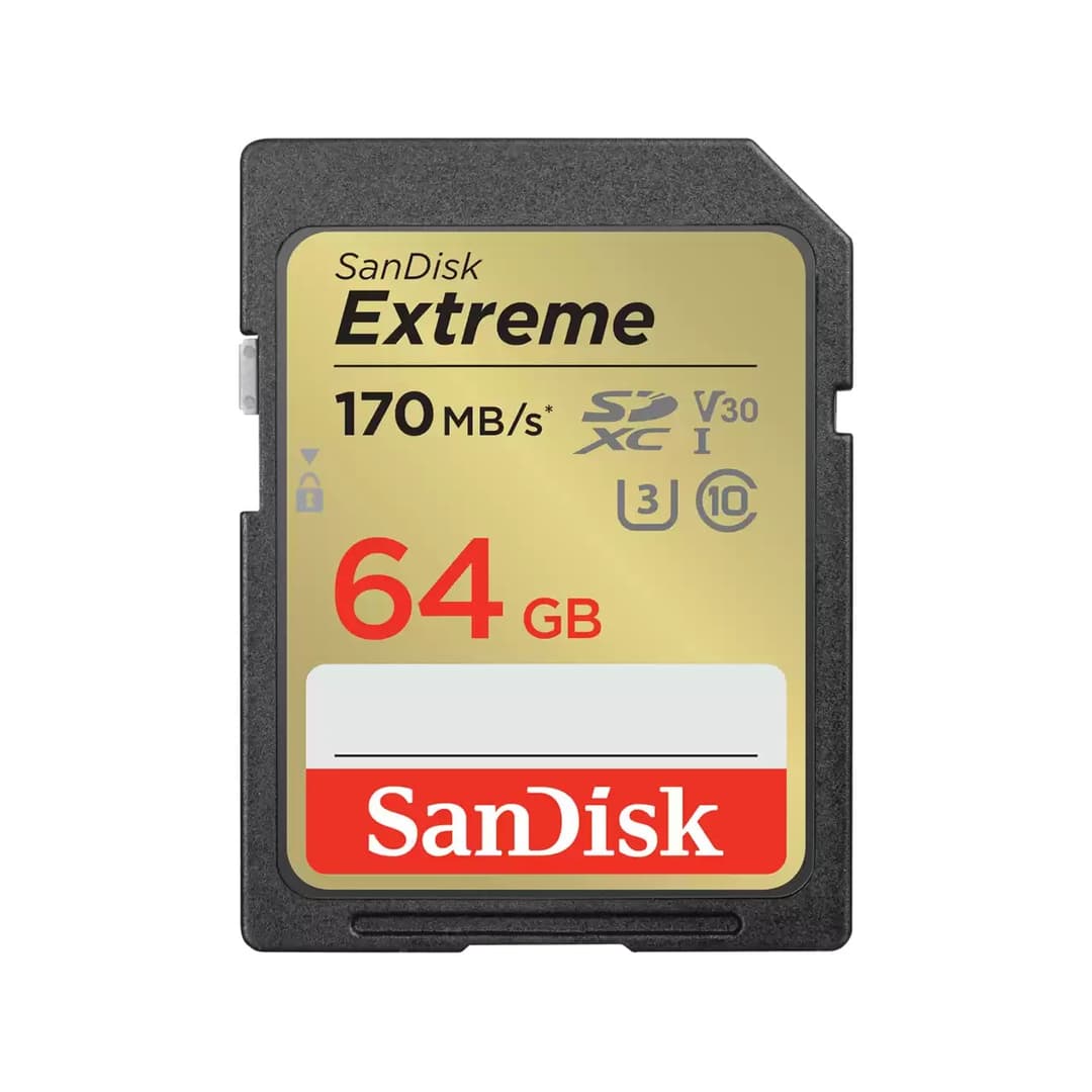 SanDisk Extreme 64 GB SDXC UHS-I Class 10 - Image 1