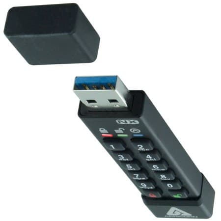 128GB Apricorn SecureKey 3NX USB3.2 Type-A Flash Drive - Image 4