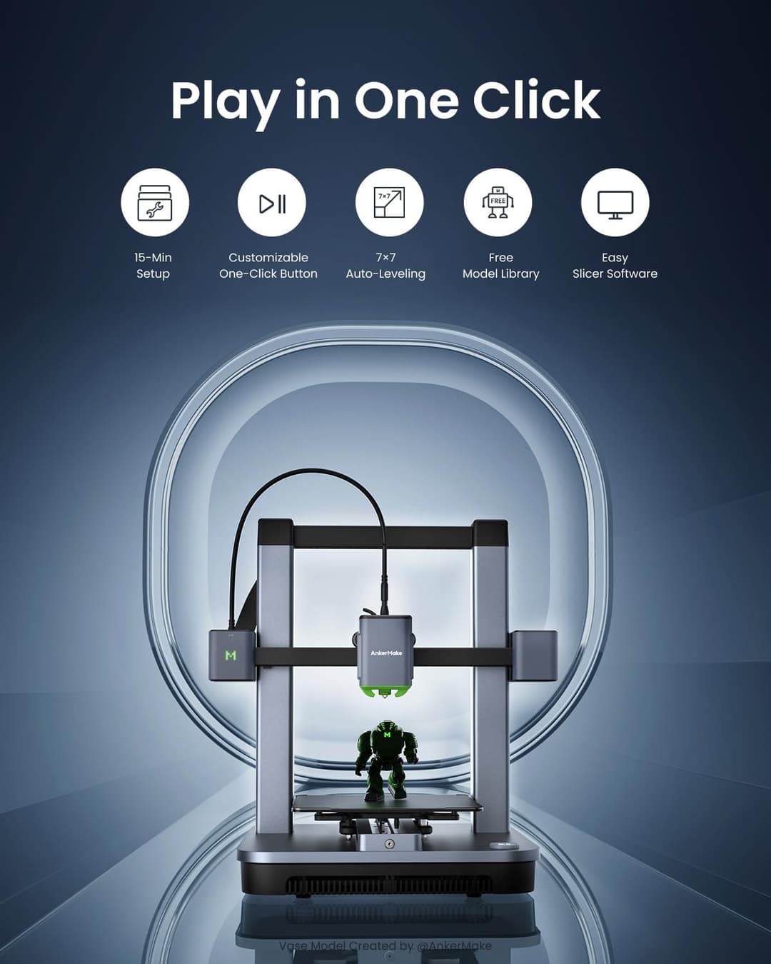 AnkerMake M5C 3D Printer - Black - Image 6