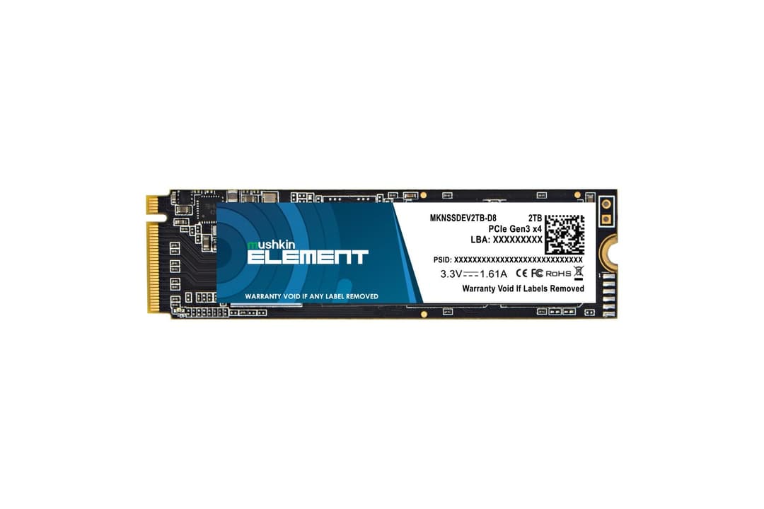 Mushkin Element M.2 2 TB PCI Express 3.0 3D NAND NVMe - Image 1