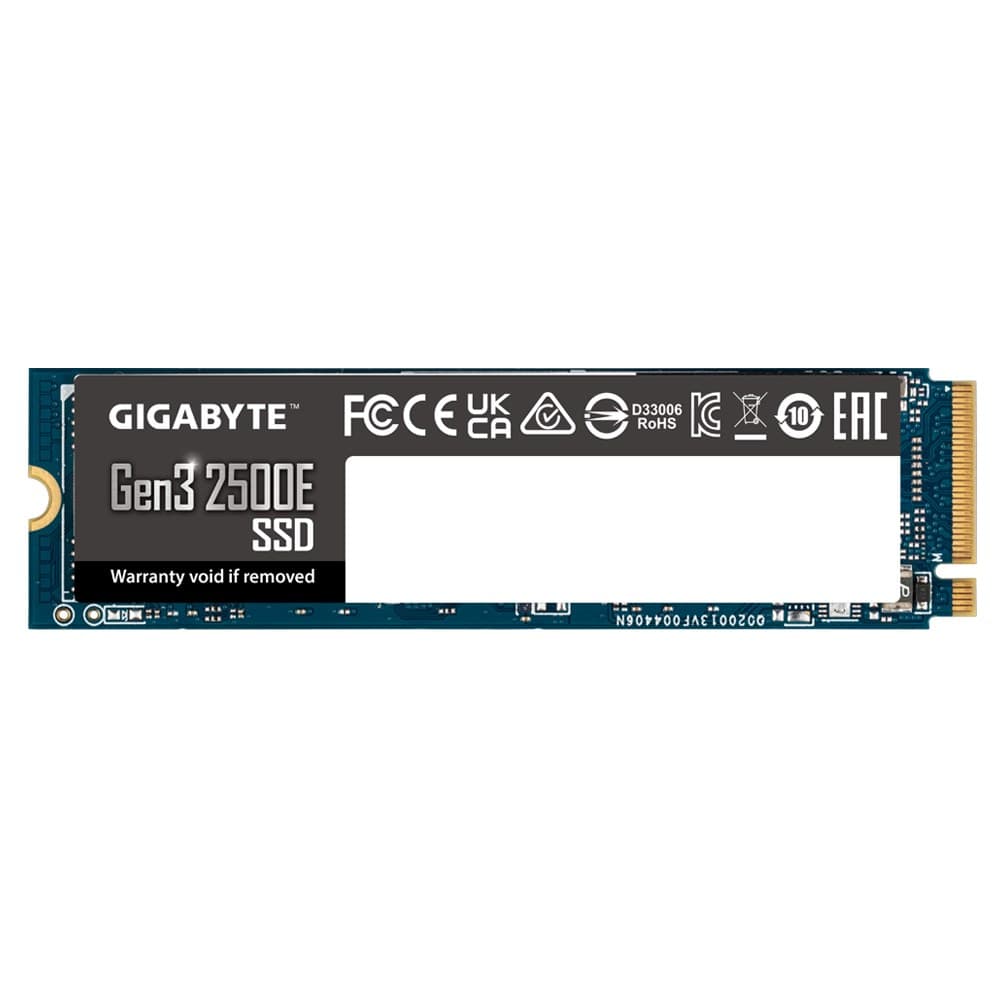 Gigabyte Gen3 2500E SSD 500GB M.2 PCI Express 3.0 NVMe - Image 2