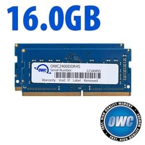 16GB OWC PC4-19200 2400MHz DDR4 CL17 SO-DIMM Memory Kit (2 x 8GB) - Image 3