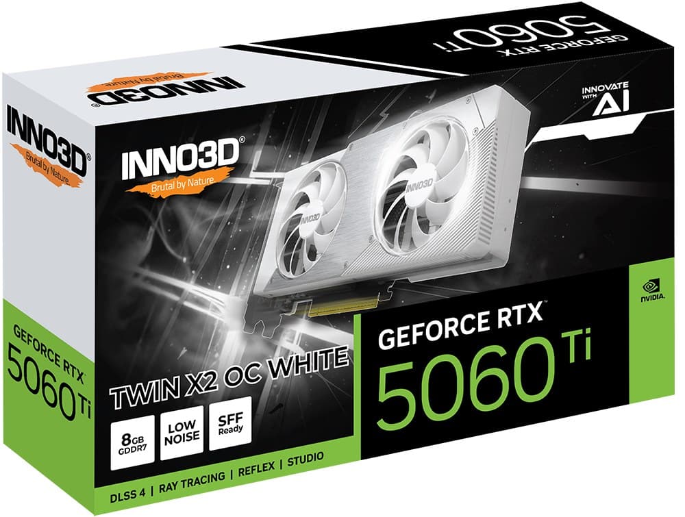 INNO3D GeForce RTX 5060 Ti TWIN X2 OC NVIDIA 8 GB GDDR7 - Image 2