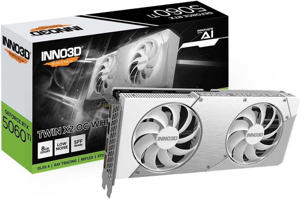 INNO3D GeForce RTX 5060 Ti TWIN X2 OC NVIDIA 8 GB GDDR7 - Image 3