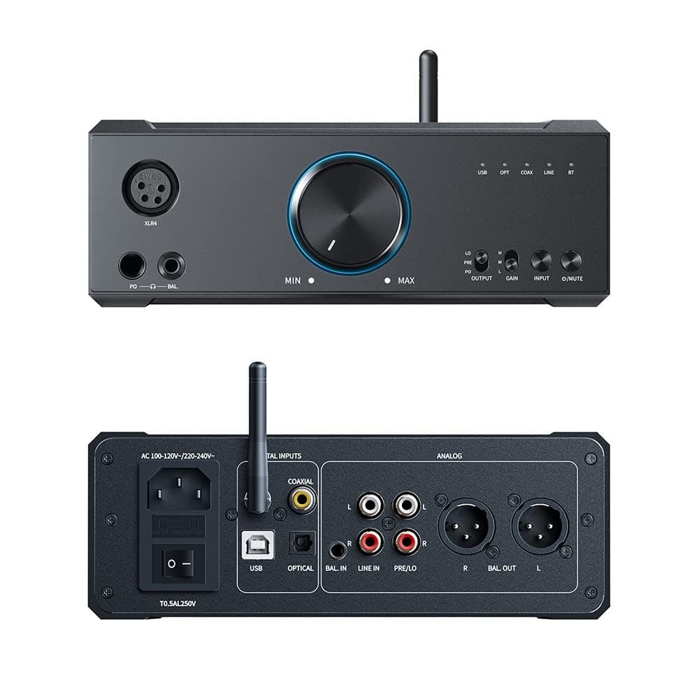 FiiO K9 Desktop Headphone Amplifier/DAC - Black