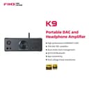 FiiO K9 Desktop Headphone Amplifier/DAC - Black thumbnail 3