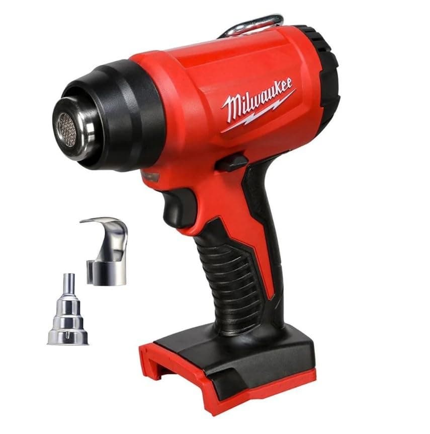 Milwaukee M18 BHG-0 Cordless Heat Gun - RED - Image 1