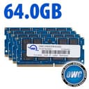 64GB OWC PC4-19200 2400MHz DDR4 CL17 SO-DIMM Memory Kit (4 x 16GB) thumbnail 3