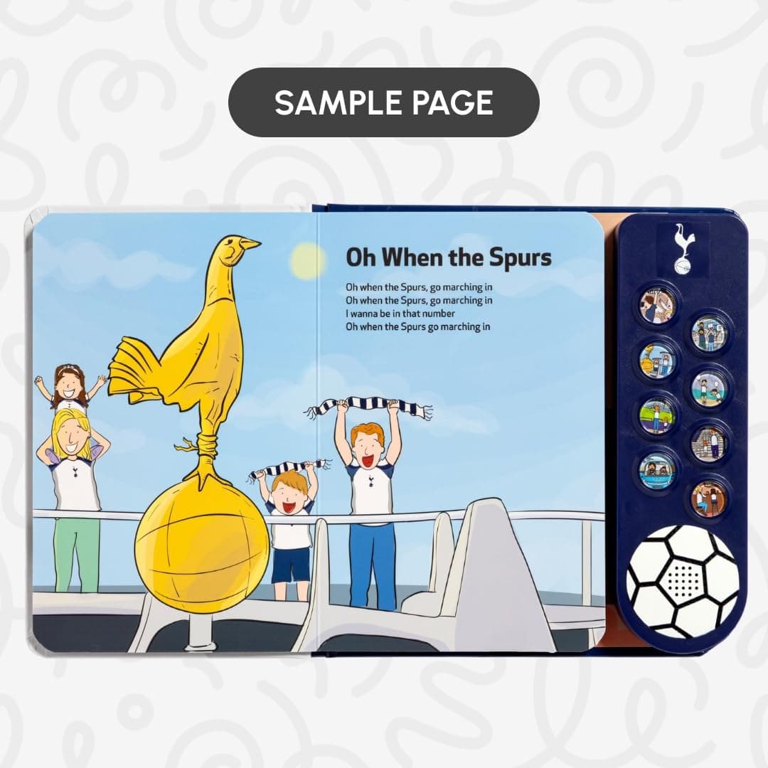 Tottenham Hotspur Spurs Fan Chants Sound Book - Image 3