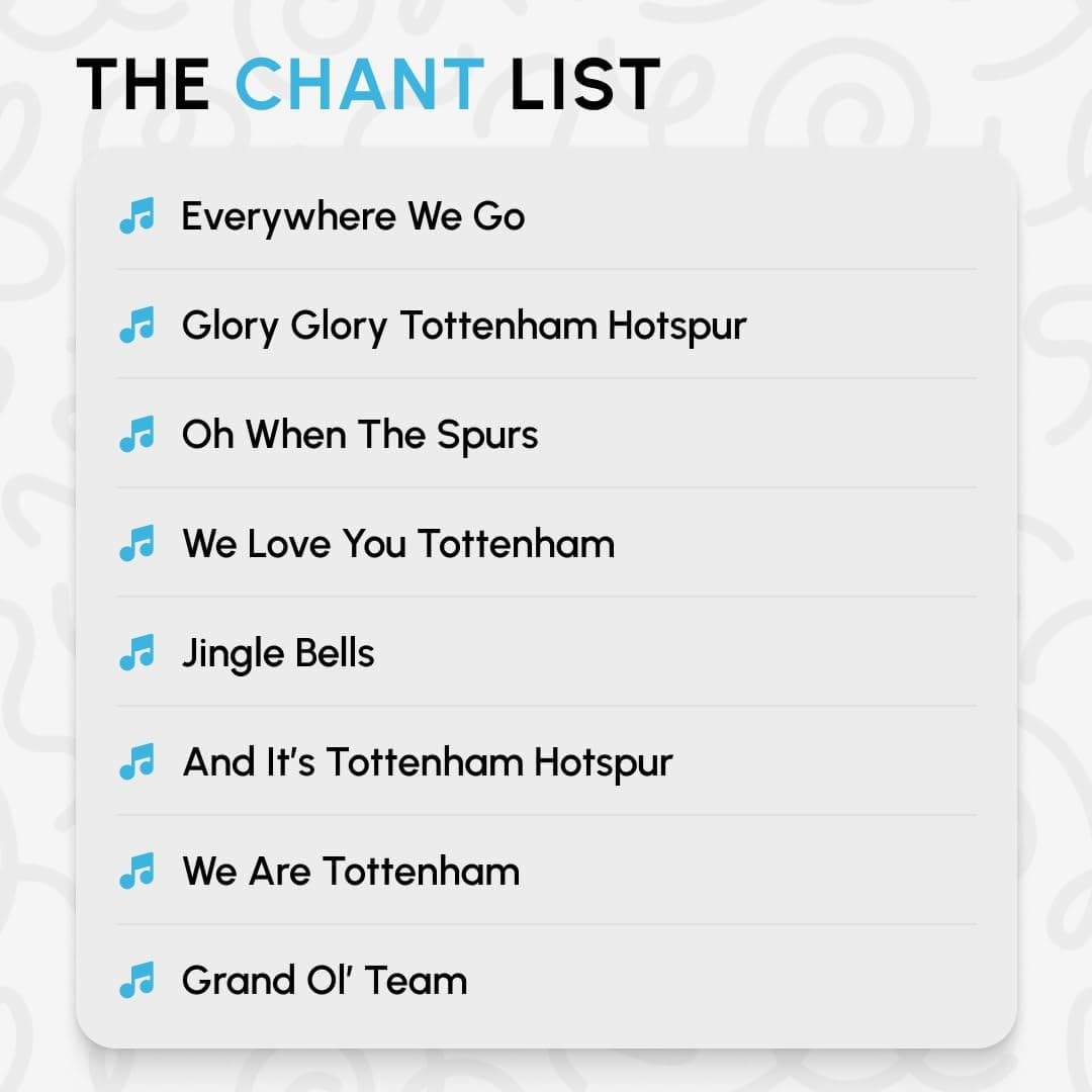 Tottenham Hotspur Spurs Fan Chants Sound Book - Image 7