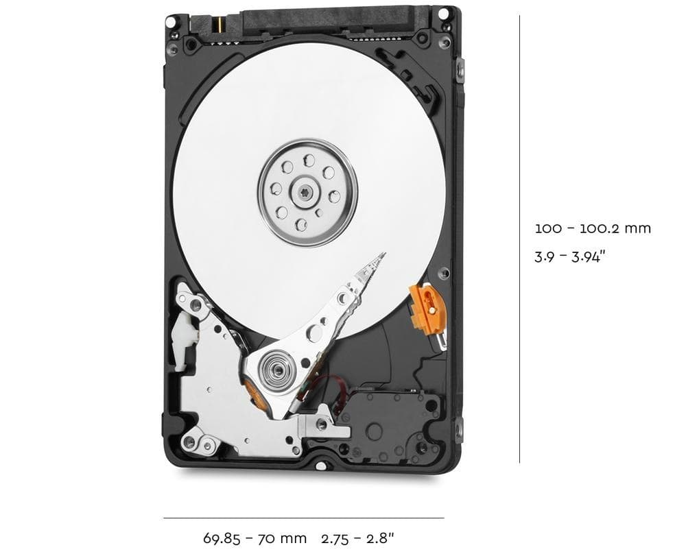 Western Digital BLUE 2 TB 2.5" Serial ATA III - Image 2