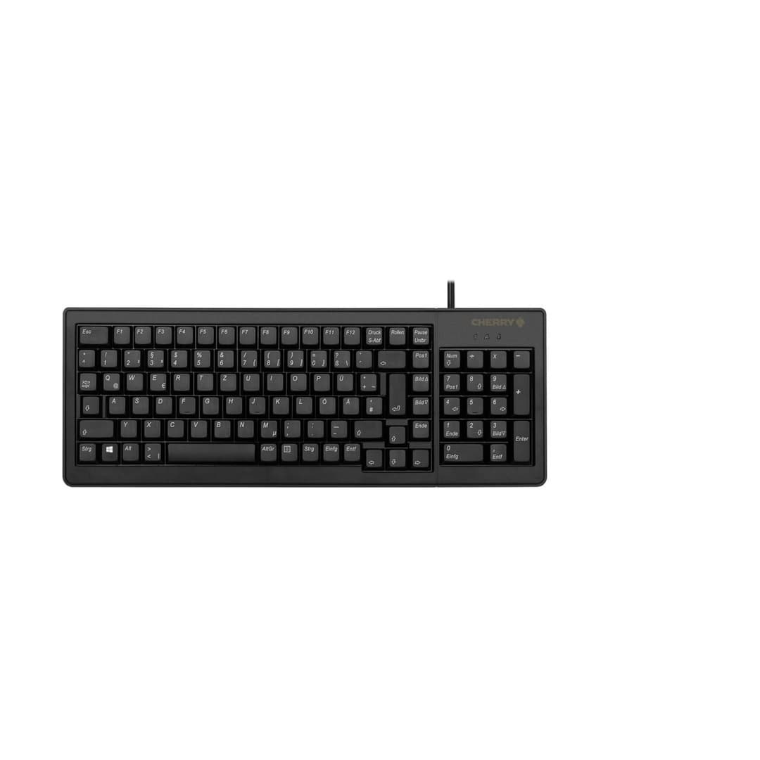CHERRY G84-5200 XS Compact Keyboard with Numpad - Black - Image 1