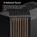 APNX V1 Dual-Chamber ATX Mid-Tower Airflow PC Case - Black thumbnail 7