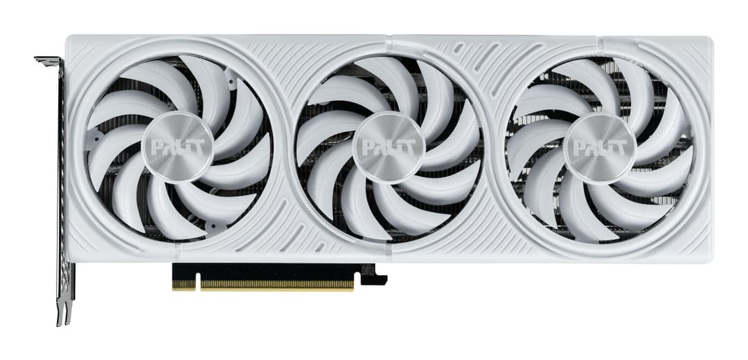 Palit GeForce RTX 5070 White OC NVIDIA 12 GB GDDR7 - Image 1