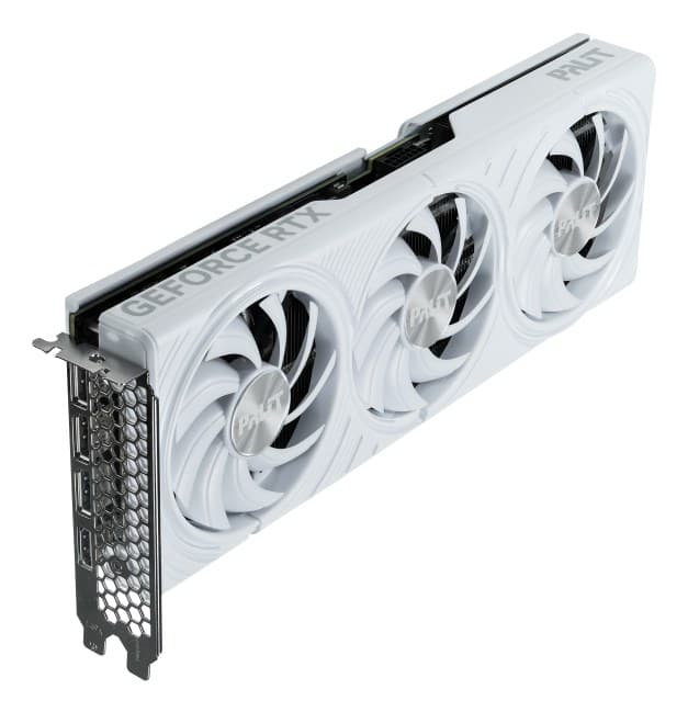 Palit GeForce RTX 5070 White OC NVIDIA 12 GB GDDR7 - Image 3