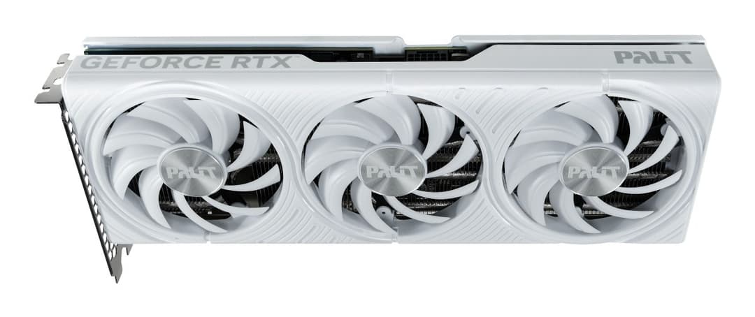 Palit GeForce RTX 5070 White OC NVIDIA 12 GB GDDR7 - Image 4