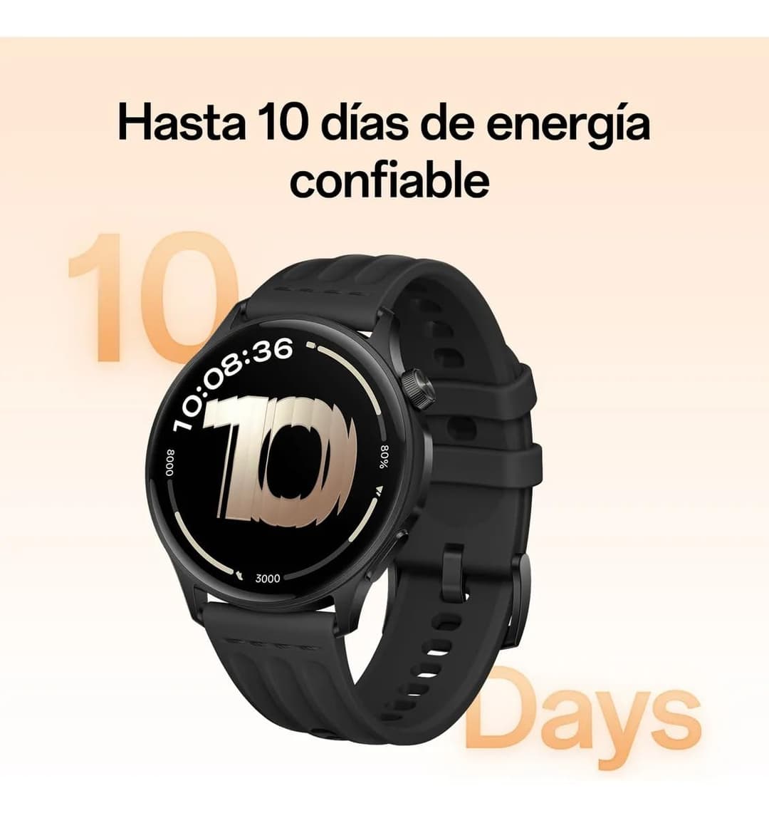OnePlus Watch Lite OPWWE262 Smartwatch - Metallic Silver - Image 7