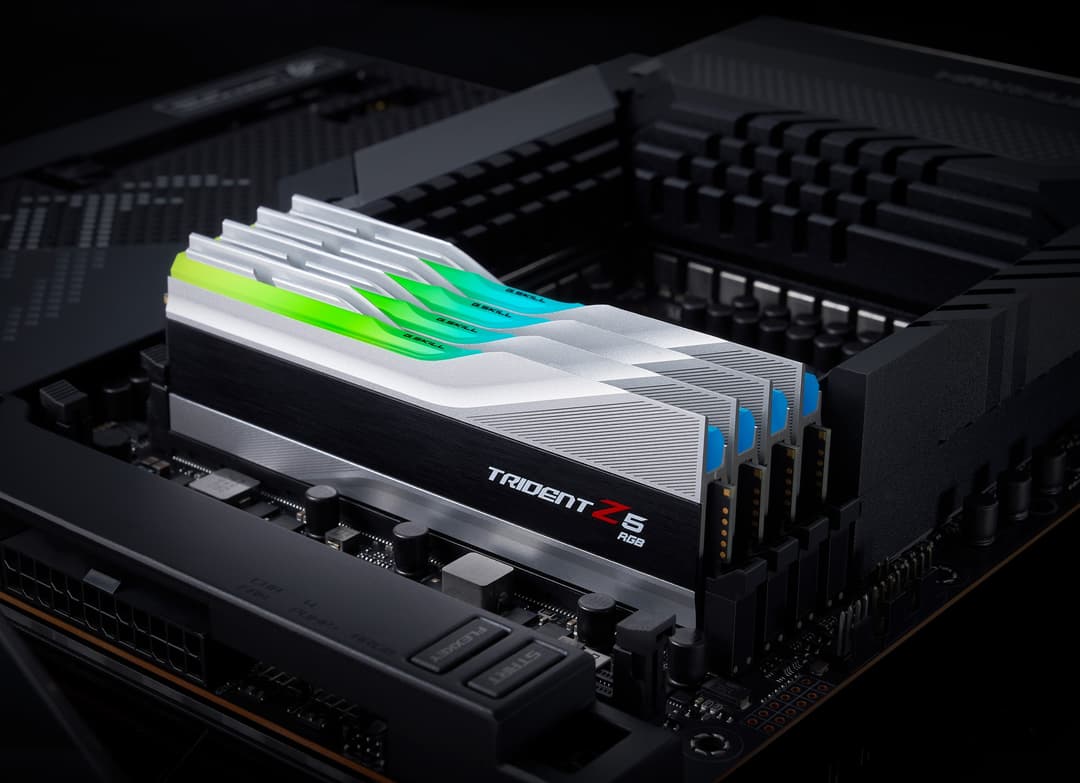 32GB G.Skill DDR5 Trident Z5 RGB 5600MHz CL40 1.20V Dual Channel Kit 2x 16GB Silver - Image 5