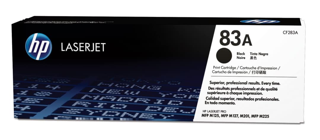 HP CF283A 83A Original LaserJet Toner Cartridge - Black - Image 1