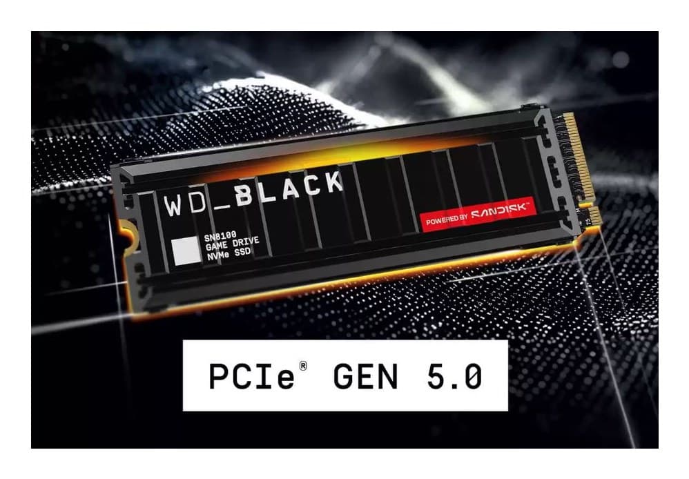 Western Digital Black SN8100 8 TB M.2 PCI Express 5.0 NVMe TLC 3D NAND - Image 4