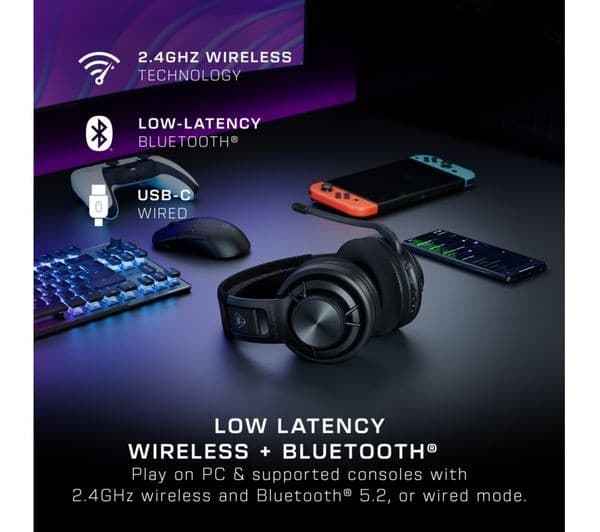 Turtle Beach Atlas Air Headphones Black - Image 7