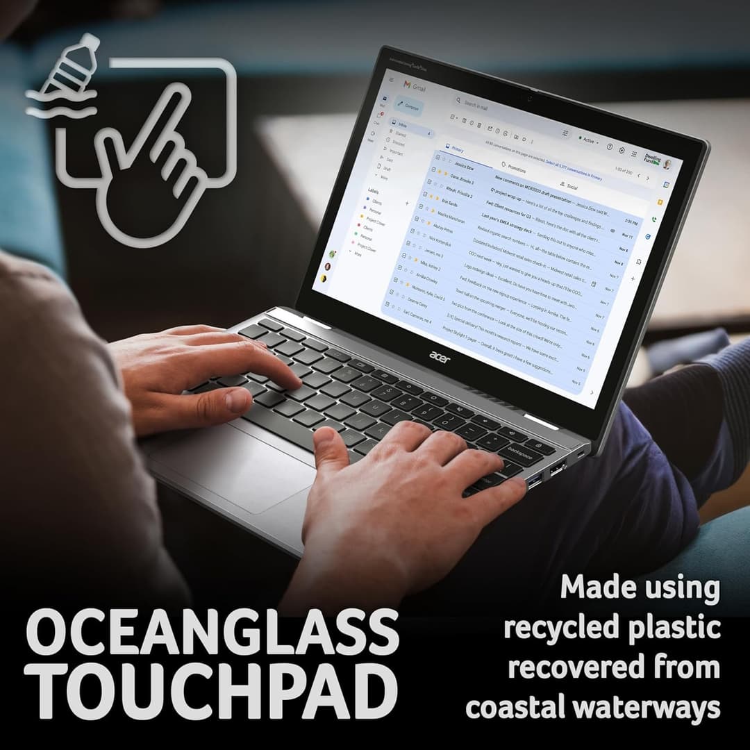 Acer Chromebook Spin 312 Intel N100 4GB 64GB Silver - Image 4