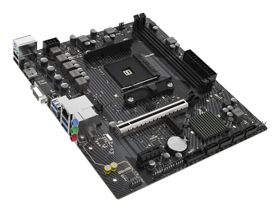 Sapphire A520M-E AMD A520 Socket AM4 micro ATX - Image 4