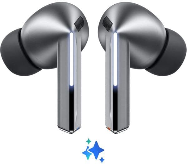 Samsung Galaxy Buds3 Pro Wireless Earbuds Silver - Image 2