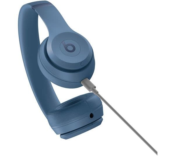 Beats Solo 4 Headphones Slate Blue - Image 6