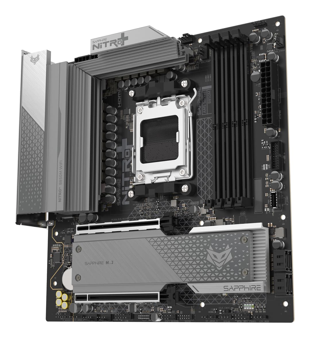 Sapphire NITRO+ B850M WIFI AMD B850 Socket AM5 micro ATX - Image 3