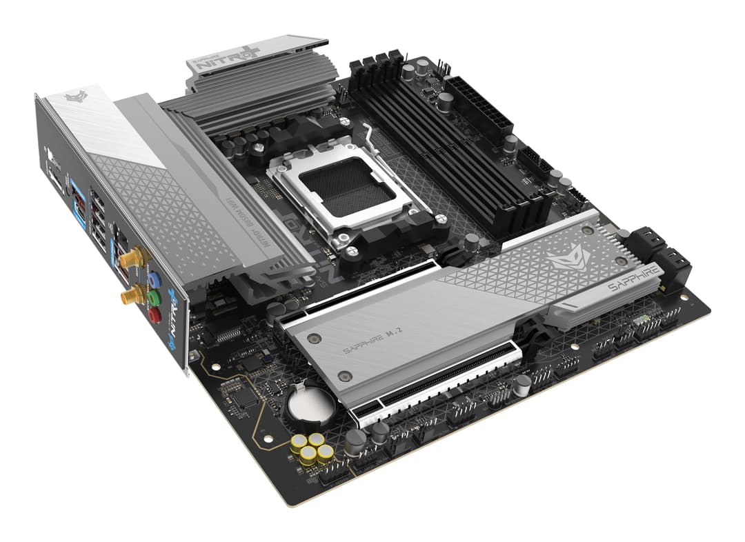 Sapphire NITRO+ B850M WIFI AMD B850 Socket AM5 micro ATX - Image 4
