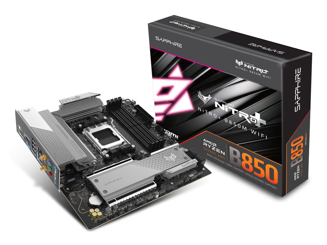 Sapphire NITRO+ B850M WIFI AMD B850 Socket AM5 micro ATX - Image 6