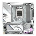 GIGABYTE X870M AORUS ELITE WIFI7 ICE Motherboard - Supports AMD Ryzen 9000 CPUs, 14+2+2 Phases Digital VRM, up to 8200Hz DDR5 (O.C), 1xPCIe 5.0 + 1xPCIe 4.0, Wi-Fi 7, 2.5 GbE LAN, USB 4 thumbnail 2