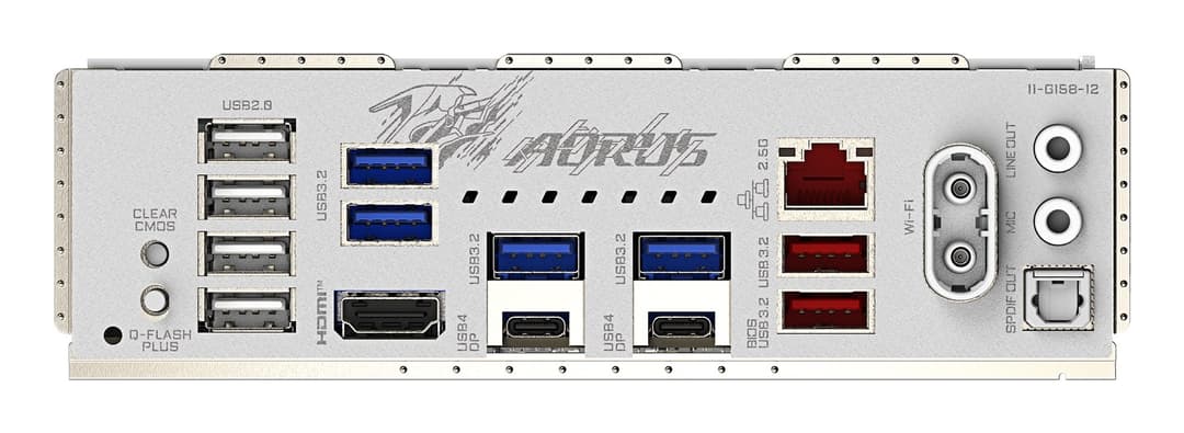 GIGABYTE X870M AORUS ELITE WIFI7 ICE Motherboard - Supports AMD Ryzen 9000 CPUs, 14+2+2 Phases Digital VRM, up to 8200Hz DDR5 (O.C), 1xPCIe 5.0 + 1xPCIe 4.0, Wi-Fi 7, 2.5 GbE LAN, USB 4 - Image 5