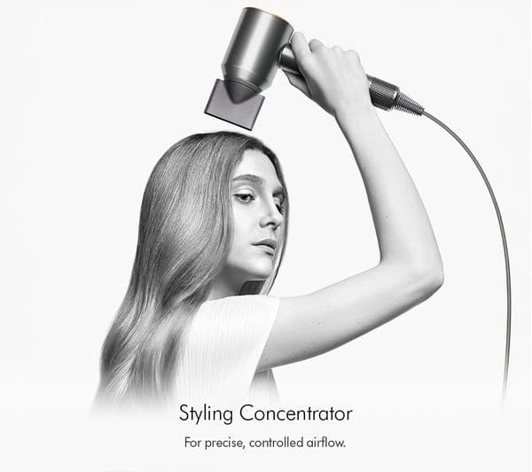 Dyson Supersonic Curly & Coily Hair Dryer Prussian Blue & Rich Copper - Image 6