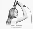 Dyson Supersonic Curly & Coily Hair Dryer Prussian Blue & Rich Copper thumbnail 6