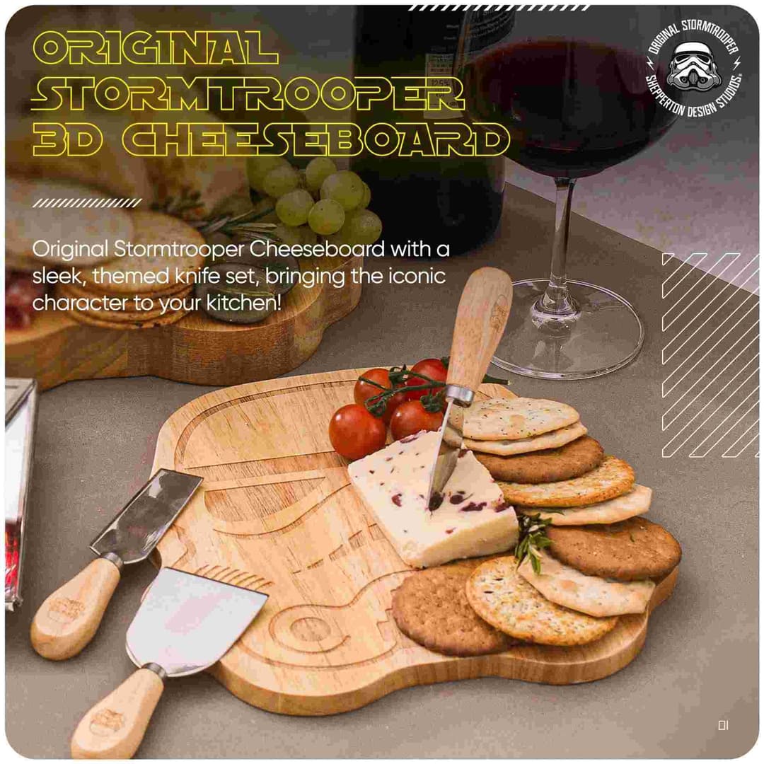 Original Stormtrooper 3D Cheeseboard - Image 2